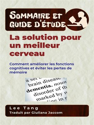 cover image of Sommaire Et Guide D'Étude - La Solution Pour Un Meilleur Cerveau